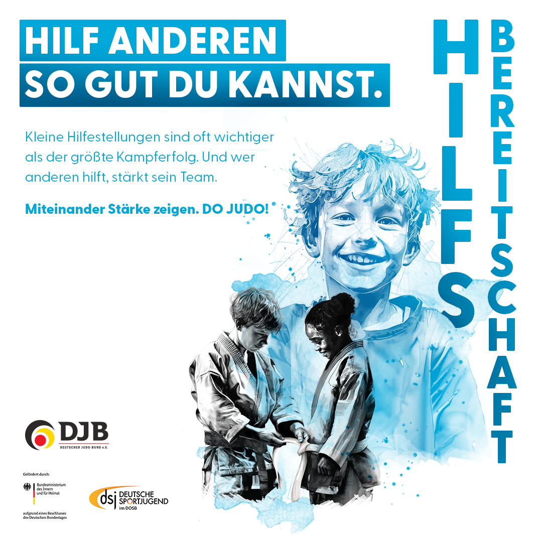 Judowerte Leben eine Aktion vom Deutschen Judo-Bund